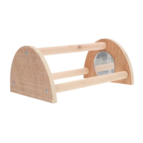 HANABASS Vogel Sitzstange aus Holz mit Rauer Oberfläche Stabilem Stand und Mehrzweckfunktion für Hühner und Papageien Fördert Koordination und Balance Langlebig und Sicher HANABASS Vogel Sitzstange aus Holz mit Rauer Oberfläche Stabilem Stand und Mehrzweckfunktion für Hühner und Papageien Fördert Koordination und Balance Langlebig und Sicher von HANABASS