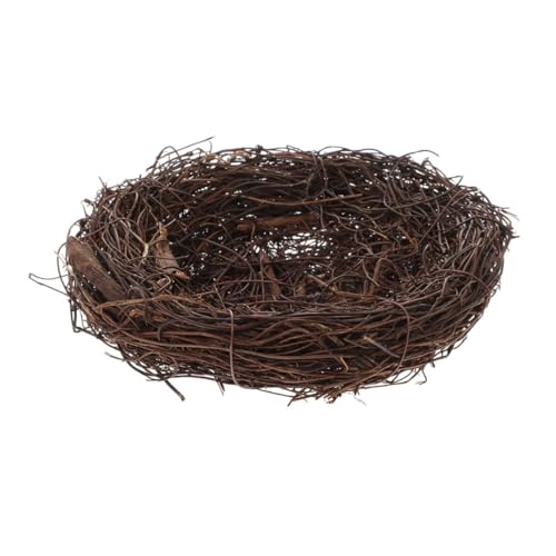 HANABASS Vogelnest-Ornamente Dekoratives Vogelhaus Geflochtenes Vogelnest Für Den Garten Vogelnester Dekorieren Gartenvogelnest-Ornament Vogelhaus Dekoration Vogelnest Kaffee Baumrebe HANABASS Vogelnest-Ornamente Dekoratives Vogelhaus Geflochtenes Vogelnest Für Den Garten Vogelnester Dekorieren Gartenvogelnest-Ornament Vogelhaus Dekoration Vogelnest Kaffee Baumrebe von HANABASS