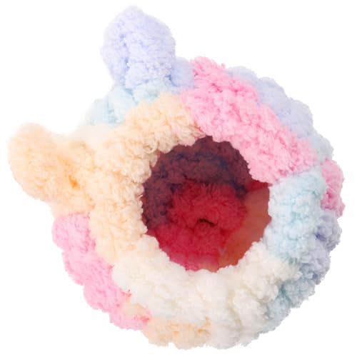 HANABASS Meerschweinchen Kuschelbett Warm Gewebt Kleines Haus Schlafplatz Für Hamster Ratten Chinchillas Versteck Zuhause HANABASS Meerschweinchen Kuschelbett Warm Gewebt Kleines Haus Schlafplatz Für Hamster Ratten Chinchillas Versteck Zuhause von HANABASS