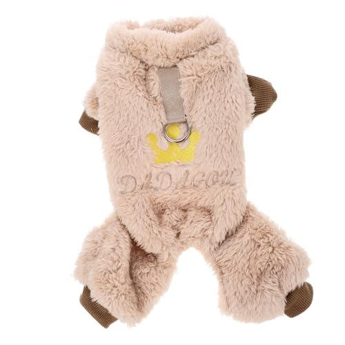 HANABASS Warmer Hundepullover aus Weichem Fleece Gefüttert Atmungsaktiv und Hautfreundlich Bequeme Winterkleidung für Kleine und Mittelgroße Hunde für Kalte Jahreszeiten und Fotosessions HANABASS Warmer Hundepullover aus Weichem Fleece Gefüttert Atmungsaktiv und Hautfreundlich Bequeme Winterkleidung für Kleine und Mittelgroße Hunde für Kalte Jahreszeiten und Fotosessions von HANABASS