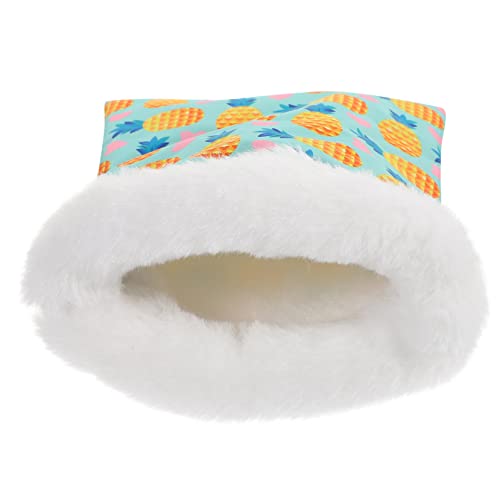 HANABASS Warmes Nest - Meerschweinchenbett Hamsterbett Schlafsack Für Haustiere Baumwollbeutel Für Kurzkopfgleitbeutler Mit Bezauberndem Design von HANABASS