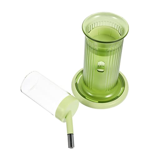 HANABASS Wasserflasche Für Hamster Hase Zwinger Waschbar Shaker-Flasche Trinkflaschenhalter Hamster Röhren Käfig Frettchen Thermostatisch Hund Kaninchen Tiere Gießen Gel Knopfbatterie Green HANABASS Wasserflasche Für Hamster Hase Zwinger Waschbar Shaker-Flasche Trinkflaschenhalter Hamster Röhren Käfig Frettchen Thermostatisch Hund Kaninchen Tiere Gießen Gel Knopfbatterie Green von HANABASS