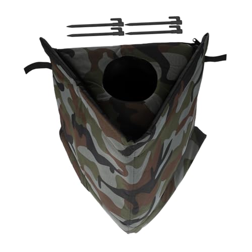 HANABASS Wetterfestes Katzenhaus für Draußen Isoliertes Katzenhaus für Winter Erhöhtes Haustier Schutzhaus für Katzen Einfache für Outdoor Nutzung Katzenmöbel im Camouflage HANABASS Wetterfestes Katzenhaus für Draußen Isoliertes Katzenhaus für Winter Erhöhtes Haustier Schutzhaus für Katzen Einfache für Outdoor Nutzung Katzenmöbel im Camouflage von HANABASS