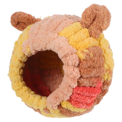 HANABASS Winter Warm Parrot Nest Bed aus Weichem Fleece Kuscheliges Vogelhaus für Wellensittiche Nistplatz für Kleine Vögel Wie Papageien Nymphensittiche Kanarienvögel Einfache Reinigung von HANABASS