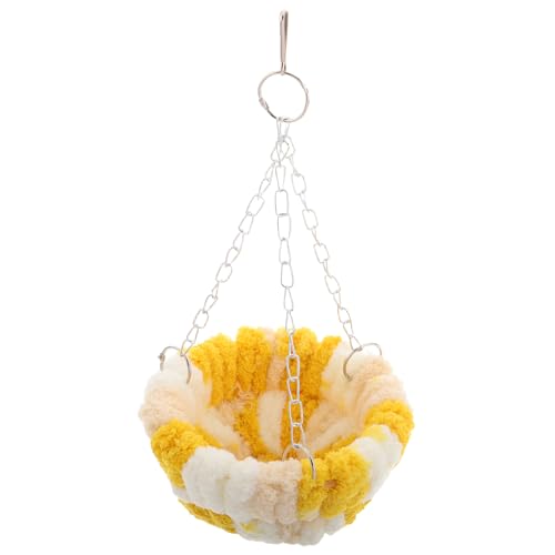 HANABASS Parrot Winterbett Für Vögel Warmes Schlafnest Für Papageien Und Sittiche Mit Interaktivem Spielzeug Und Innovativem Schwingring Kuschelhütte Für Kalte Monate HANABASS Parrot Winterbett Für Vögel Warmes Schlafnest Für Papageien Und Sittiche Mit Interaktivem Spielzeug Und Innovativem Schwingring Kuschelhütte Für Kalte Monate von HANABASS