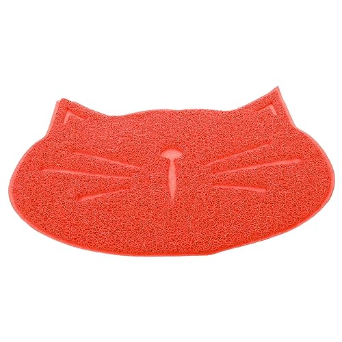 HANABASS rutschfeste Katzenfuttermatte wasserdichte Unterlage für Futter und Wassernäpfe Schützt Boden vor Verschmutzungen für Zuhause und Verschiedene von HANABASS