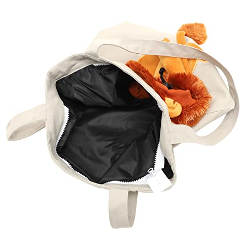 HANABASS Tragbare Tragetasche Für Katzen Und Hunde – Einzelne Schultertasche Für Haustiere Tragetasche Aus Segeltuch Mit Offenem Loch Für Frische Luft Sicher Und Bequem von HANABASS
