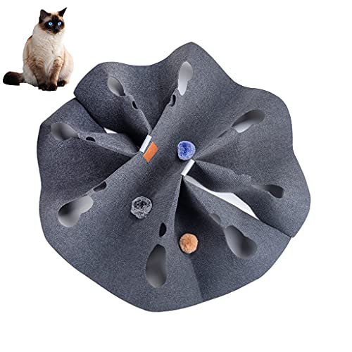 HANBOLI Katzenspielzeug,HAOXIAOXI Spielteppich für Katzen Interaktiver Kratzteppich, der Energie verbraucht für Indoor-Katzen Langlebige Matte für Katzen-Katzen-Aktivitätsmatte von HANBOLI