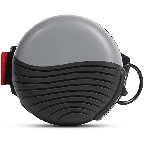 Handgelenk-Hundeleine, Einziehbare Haustierleine, Stilvolle, Automatisch Einziehbare Haustierleine, Geeignet Für Verschiedene Hunderassen, Mit Denen Hunde Spazieren Gehen (Color : Gray, Size : 3m) von HANFEN