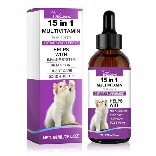 Vitamine Tropfen für Katzen, Nutrients for Cats, Unterstützung für Stoffwechsel & Immunsystem, Die schlechte Laune Einer Katze lindern Vitamine Tropfen für Katzen, Nutrients for Cats, Unterstützung für Stoffwechsel & Immunsystem, Die schlechte Laune Einer Katze lindern von HANGGON