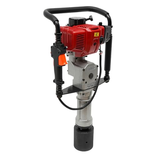 HANGKAI Benzin Pfahlramme 52CC 1900W Benzin Motor Pfostentreiber mit 3 Post Fahrkopf Zaunpfahl-Ramme für Eine Reihe Von Rammarbeiten HANGKAI Benzin Pfahlramme 52CC 1900W Benzin Motor Pfostentreiber mit 3 Post Fahrkopf Zaunpfahl-Ramme für Eine Reihe Von Rammarbeiten von HANGKAI