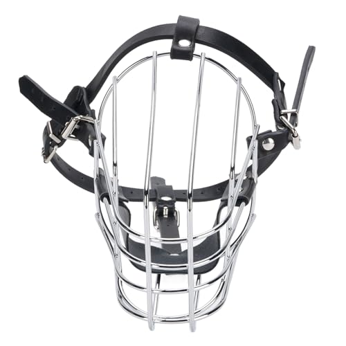 Hunde Mündung Anti -beißende bellen bellen sicheren Eisenhülsenmundabdeckung für große Rassen Hunde Mündung Anti -beißende bellen bellen sicheren Eisenhülsenmundabdeckung für große Rassen von HANHEFLY