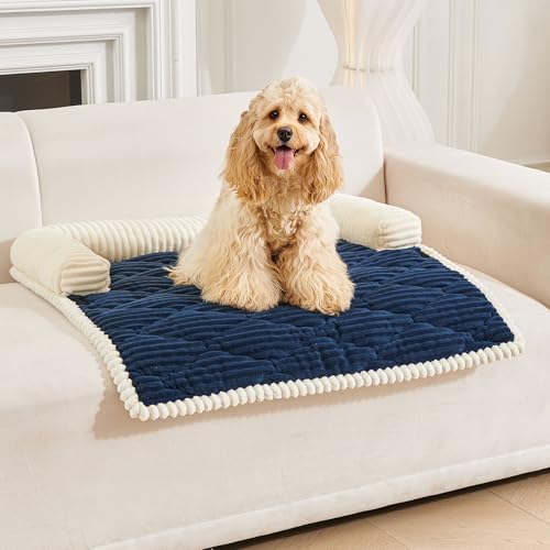 HAOMAIJIA Hunde-Couch-Bett für große Hunde, rutschfeste Haustier-Couchbezüge für Sofa, dick, weich, waschbar, Hunde-Couch-Bezug, Schutz, alle Jahreszeiten, universelle Hunde- und Katzenbettmatte von HAOMAIJIA