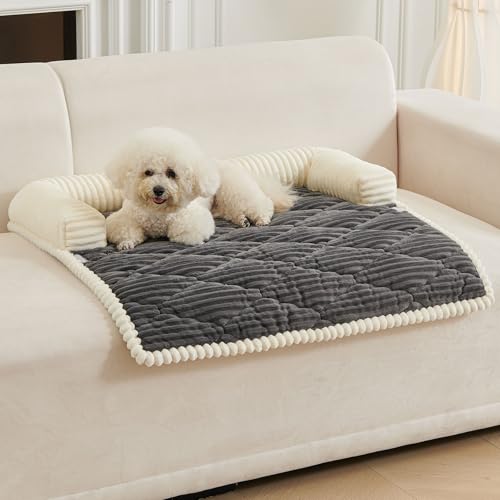 HAOMAIJIA Hunde-Couch-Bett für große Hunde, rutschfeste Haustier-Couchbezüge für Sofa, dick, weich, waschbar, Hunde-Couch-Bezug, Schutz für alle Jahreszeiten, universelle Hunde- und Katzenbettmatte HAOMAIJIA Hunde-Couch-Bett für große Hunde, rutschfeste Haustier-Couchbezüge für Sofa, dick, weich, waschbar, Hunde-Couch-Bezug, Schutz für alle Jahreszeiten, universelle Hunde- und Katzenbettmatte von HAOMAIJIA