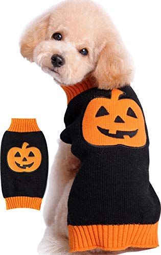HAPEE Haustier Halloween Urlaub Elch Hunde Pullover,Karikatur Sweater für Hunde von HAPEE