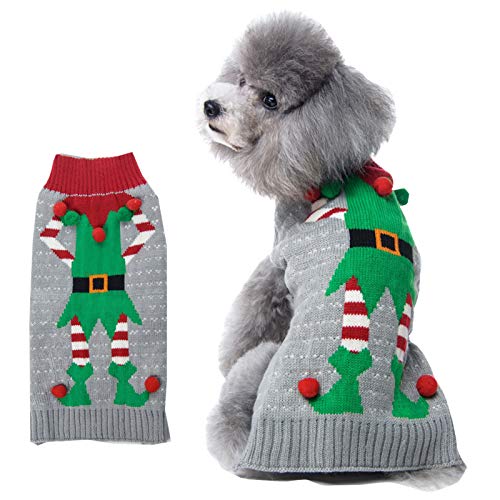 HAPEE Hund Pullover für Weihnachten Santa Pet Cat Kleidung, Dog Zubehör, Textilien, 1703, S, Clown von HAPEE