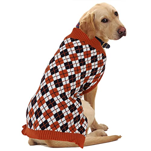 HAPEE Pet Clothes The Diamond Plaid Hundepullover für Katzen, Hundezubehör, Hundekleidung, Haustier-Sweatshirt von HAPEE