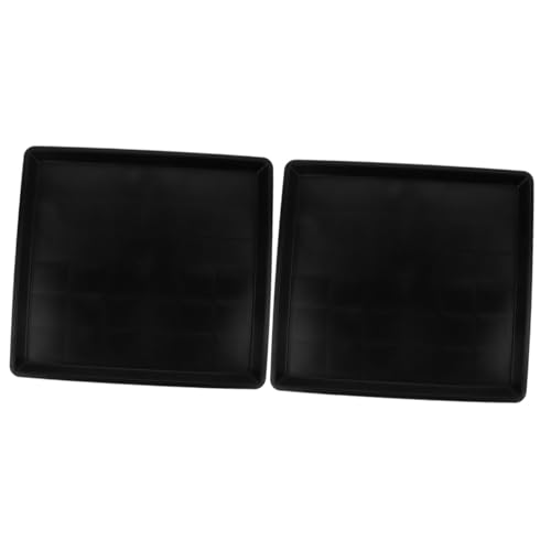 HAPINARY 2St Tablett für Tierkäfige Pfote Hunde-PIPI-Pad-Halter Hündchenwindeln für Hündinnen Welpen Pads Zwinger Haustier Kistentablett Hundetablett für Kiste Plastik Black HAPINARY 2St Tablett für Tierkäfige Pfote Hunde-PIPI-Pad-Halter Hündchenwindeln für Hündinnen Welpen Pads Zwinger Haustier Kistentablett Hundetablett für Kiste Plastik Black von HAPINARY