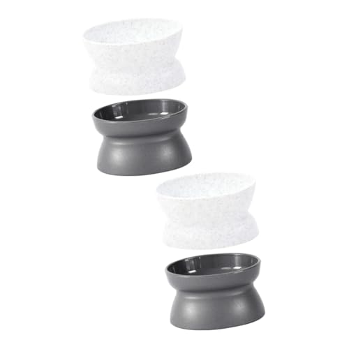 4 Stück katzenfutterbox futternapf Katzenfutter-Wassernapf Futternäpfe für Katzen hundefutterspender pet Water Bowl pet Food Container geneigter Katzennapf Schräger Futternapf pp HAPINARY 4 Stück katzenfutterbox futternapf Katzenfutter-Wassernapf Futternäpfe für Katzen hundefutterspender pet Water Bowl pet Food Container geneigter Katzennapf Schräger Futternapf pp HAPINARY von HAPINARY