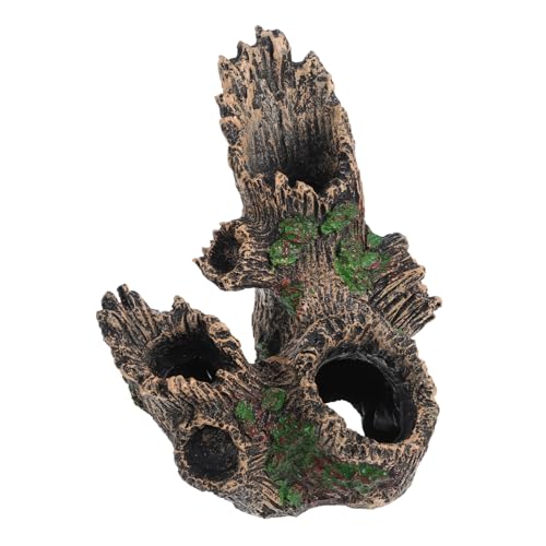 HAPINARY Dekorativer Fischtank-Baum Heim-Aquarium-stumpf Für Reptilien-versteck-Ornament HAPINARY Dekorativer Fischtank-Baum Heim-Aquarium-stumpf Für Reptilien-versteck-Ornament von HAPINARY