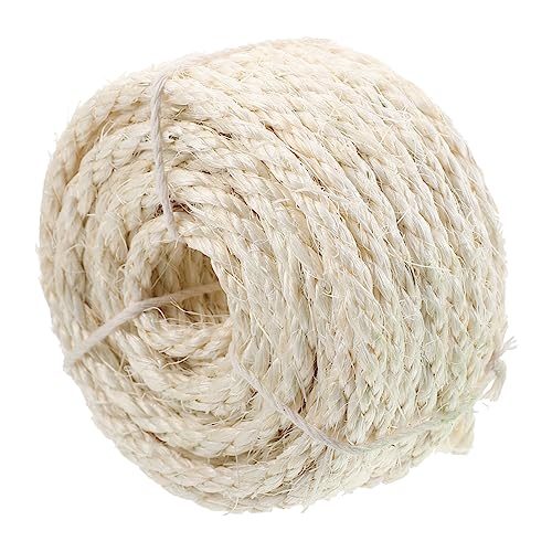 HAPINARY 1 Rolle Sisalhanfseil Für Katzenkratzbäume Ersatzseil Für Kratzbäume Robustes Material Langlebiges Kratzseil Zum Selbermachen HAPINARY 1 Rolle Sisalhanfseil Für Katzenkratzbäume Ersatzseil Für Kratzbäume Robustes Material Langlebiges Kratzseil Zum Selbermachen von HAPINARY