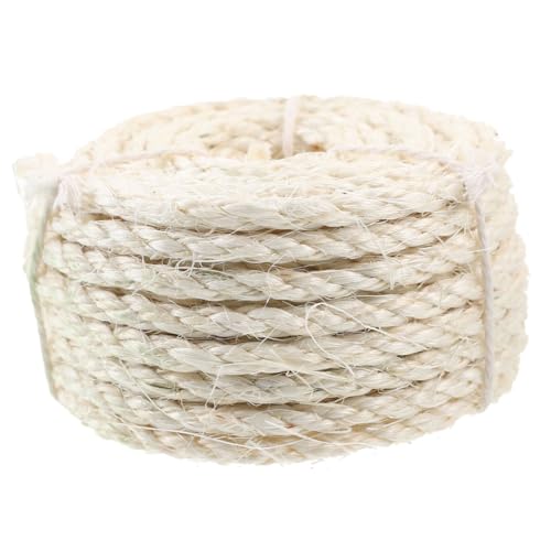 HAPINARY Kratzbaum Kitten 1 Rollenseil Sisal Verschleißfestes Kratzseil Katzenbedarf Kratzbaumseil Für Den Täglichen Gebrauch Kratzstamm Für Katzen HAPINARY Kratzbaum Kitten 1 Rollenseil Sisal Verschleißfestes Kratzseil Katzenbedarf Kratzbaumseil Für Den Täglichen Gebrauch Kratzstamm Für Katzen von HAPINARY