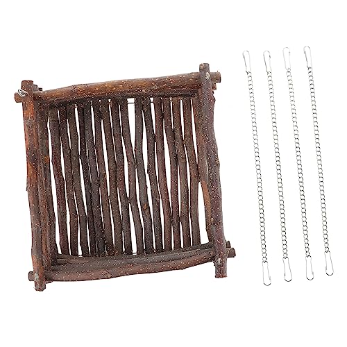 HAPINARY Spielset: Schaukel Sprungbrett und Hängematte aus Holz für Hamster und Kaninchen HAPINARY Spielset: Schaukel Sprungbrett und Hängematte aus Holz für Hamster und Kaninchen von HAPINARY