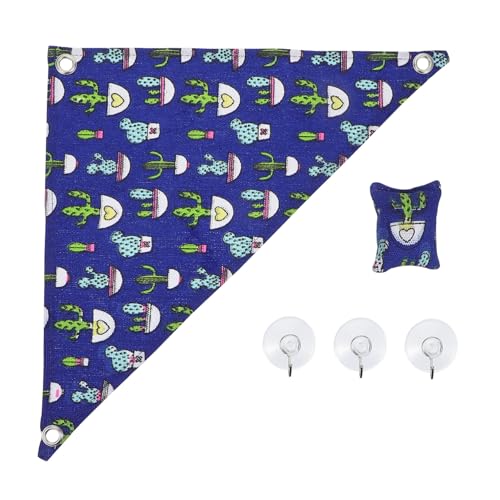 HAPINARY 1satz Hängematte Für Reptilien Dreieckige Canvas-hängematte Für Kleine Tiere Für Bartagamen Geckos Und Andere Haustiere Leicht Zu Reinigen Und Langlebig von HAPINARY