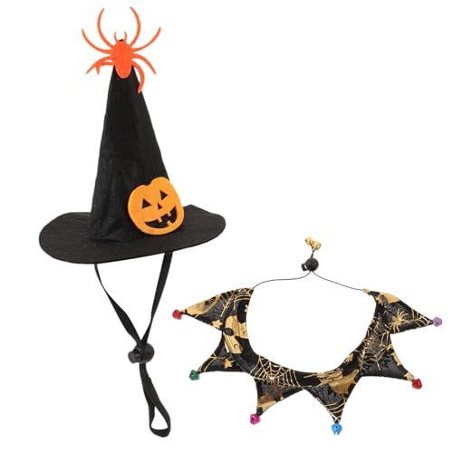 HAPINARY 1 Satz Halloween-katzenmütze Und Schal-Set Katzendekor Interaktives Katzenspielzeug Katzenstreu Katzen-kastrationsanzug Katze Geburtstagskostüm Katzenmasken Thematisiert Polyester HAPINARY 1 Satz Halloween-katzenmütze Und Schal-Set Katzendekor Interaktives Katzenspielzeug Katzenstreu Katzen-kastrationsanzug Katze Geburtstagskostüm Katzenmasken Thematisiert Polyester von HAPINARY