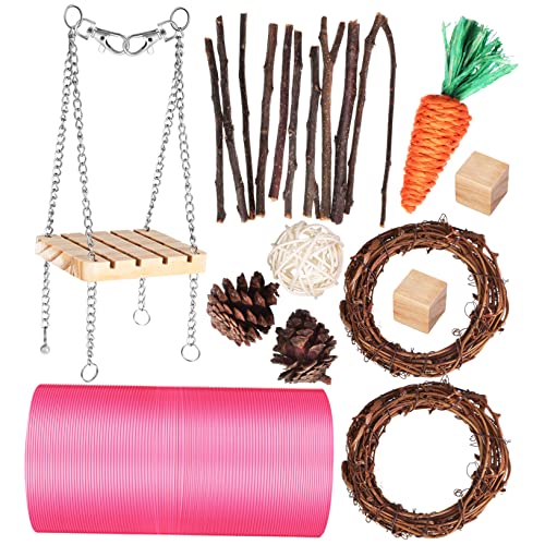 HAPINARY 1 Satz Hamster Holzspielzeug Beißspielzeug Kauspielzeug Zahnspielzeug Für Hamster Holziges Spielzeug Hamster Tröstendes Spielzeug Kleintierspielzeug Hamsterspielzeug Hölzern HAPINARY 1 Satz Hamster Holzspielzeug Beißspielzeug Kauspielzeug Zahnspielzeug Für Hamster Holziges Spielzeug Hamster Tröstendes Spielzeug Kleintierspielzeug Hamsterspielzeug Hölzern von HAPINARY