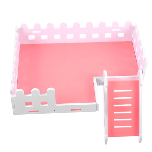 HAPINARY 1satz Hamster Holzleiter Und Plattform Für Kleintiere Klettern Und Spielen Mit Sicherem Zaun Für Hamster Mäuse Und Andere Nager HAPINARY 1satz Hamster Holzleiter Und Plattform Für Kleintiere Klettern Und Spielen Mit Sicherem Zaun Für Hamster Mäuse Und Andere Nager von HAPINARY