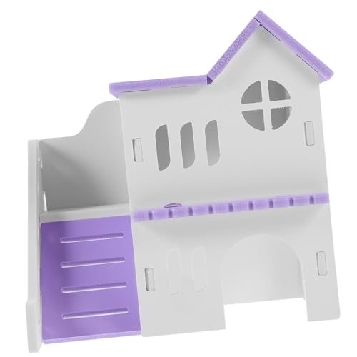 HAPINARY Hamster Mehrkammernhaus Mit Rampe Für Kleintiere Robustes PVC-Material Spielzeugzubehör Zum Verstecken Und Ausruhen HAPINARY Hamster Mehrkammernhaus Mit Rampe Für Kleintiere Robustes PVC-Material Spielzeugzubehör Zum Verstecken Und Ausruhen von HAPINARY