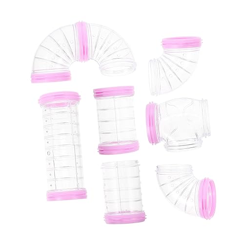 HAPINARY Hamster-Set – Haustier-Tunnel-Set 8-teiliges Kunststoffrohr Für Zwerghamsterkäfig Hamsterkäfig-zubehör HAPINARY Hamster-Set – Haustier-Tunnel-Set 8-teiliges Kunststoffrohr Für Zwerghamsterkäfig Hamsterkäfig-zubehör von HAPINARY
