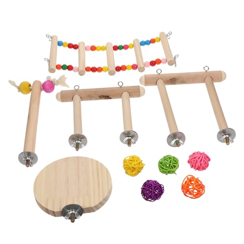 HAPINARY Vogelspielzeug Nymphensittichspielzeug Vogelkäfig-zubehör Papageienkäfig-Spielzeug Für Vögel Papageien-spielspielzeug-Set HAPINARY Vogelspielzeug Nymphensittichspielzeug Vogelkäfig-zubehör Papageienkäfig-Spielzeug Für Vögel Papageien-spielspielzeug-Set von HAPINARY