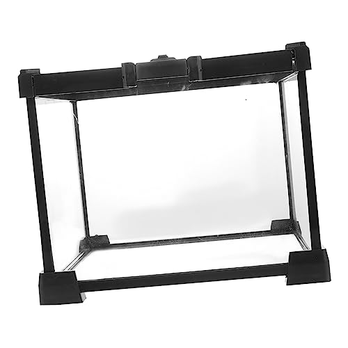 HAPINARY Schildkrötengehege 20x20x16 Reptilienkäfig-Set Belüftung Gecko Lebensraum Tank für Haustiere HAPINARY Schildkrötengehege 20x20x16 Reptilienkäfig-Set Belüftung Gecko Lebensraum Tank für Haustiere von HAPINARY