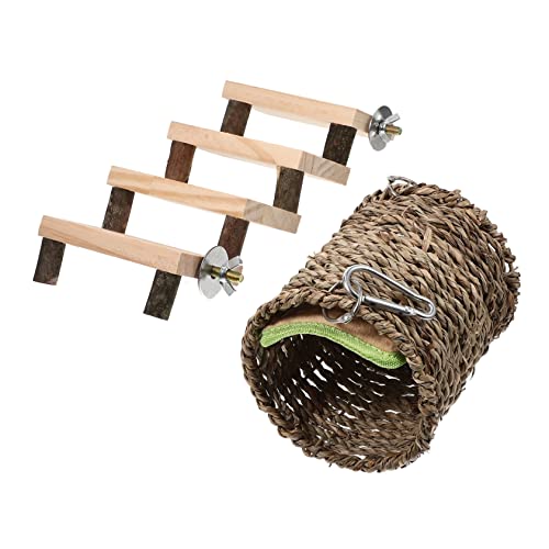 HAPINARY 1satz Holzleiter Und Warmes Nest Für Hamster Aus Holz Für Kleintiere Wie Meerschweinchen Und Ratten Gemütlicher Rückzugsort Für Und HAPINARY 1satz Holzleiter Und Warmes Nest Für Hamster Aus Holz Für Kleintiere Wie Meerschweinchen Und Ratten Gemütlicher Rückzugsort Für Und von HAPINARY