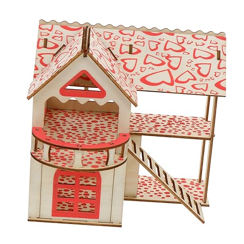 HAPINARY Luxus Hamster Burg 1 Set Tier Spielen Spielzeug Pet Nest Gemütliche Hideout von HAPINARY