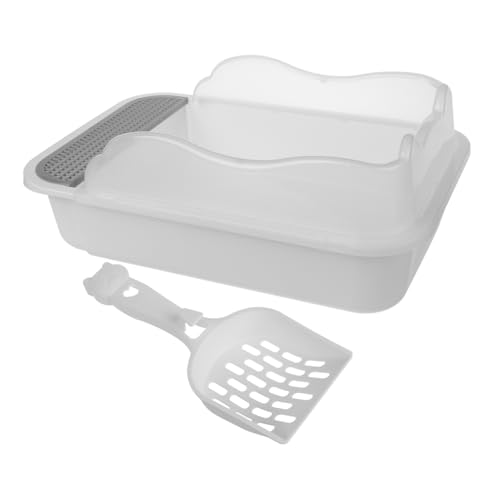 HAPINARY 1 Set Katzentoilette, Kätzchentoilette, Katzenstreubehälter, Offener Typ, Katzentoilette, Dekorative Katzentoiletten Für Katzen, Kleine Katzentoiletten Für Katzen, Kätzchen HAPINARY 1 Set Katzentoilette, Kätzchentoilette, Katzenstreubehälter, Offener Typ, Katzentoilette, Dekorative Katzentoiletten Für Katzen, Kleine Katzentoiletten Für Katzen, Kätzchen von HAPINARY