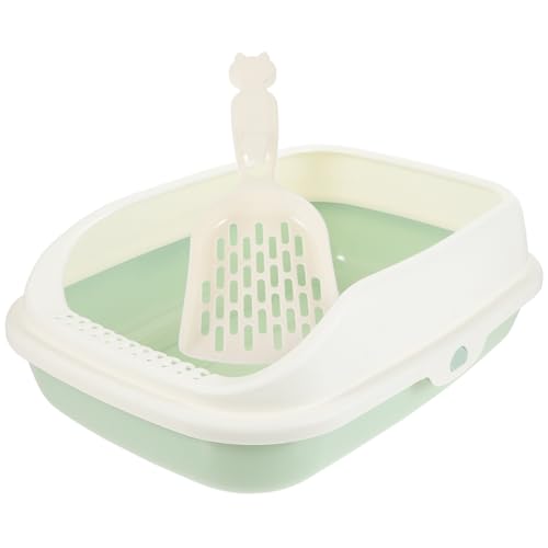 HAPINARY 1 Set Katzentoilette, Katzentoilette, Katzenstreubehälter, Katzentoiletten Für Hauskatzen, Katzentoiletten, Katzentoiletten, Kleine Katzentoilette Aus Kunststoff, Kleine HAPINARY 1 Set Katzentoilette, Katzentoilette, Katzenstreubehälter, Katzentoiletten Für Hauskatzen, Katzentoiletten, Katzentoiletten, Kleine Katzentoilette Aus Kunststoff, Kleine von HAPINARY