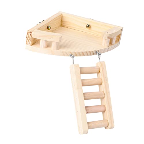 HAPINARY Hamster-kletterleiter Mini Holzleiter Haustier Spielzeug Für Kleintiere Bewegung Und Spaß HAPINARY Hamster-kletterleiter Mini Holzleiter Haustier Spielzeug Für Kleintiere Bewegung Und Spaß von HAPINARY