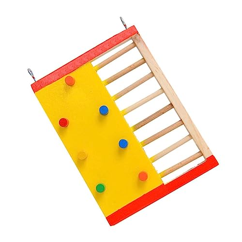 HAPINARY 1stück Holz-kletterleiter Für Hamster rutschfeste Spielzeug-Leiter Für Kleintiere Bunte Regenbogen-Design Fördert Fähigkeiten Und Bewegung Für Hamster Und Meerschweinchen HAPINARY 1stück Holz-kletterleiter Für Hamster rutschfeste Spielzeug-Leiter Für Kleintiere Bunte Regenbogen-Design Fördert Fähigkeiten Und Bewegung Für Hamster Und Meerschweinchen von HAPINARY