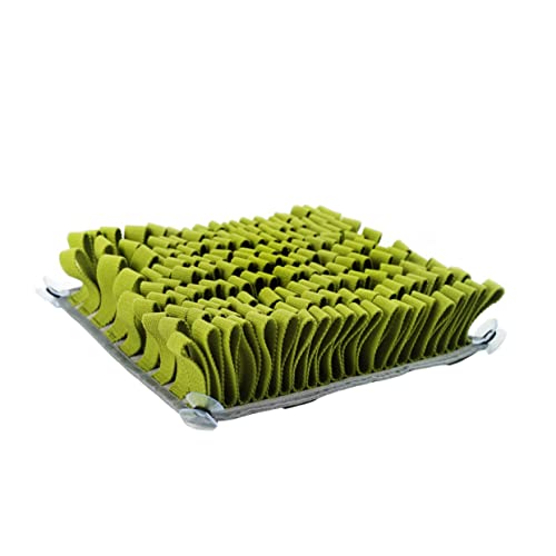 HAPINARY Haustier Futtersuche Kissen Spielzeug Langsam Matte Hund Snuffle Pad Hundespielzeug 30x30cm Pet Feeder von HAPINARY