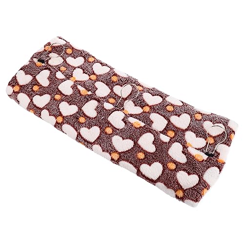 HAPINARY 1stück Kuscheltunnel Für Hamster Und Meerschweinchen Superweiche Hängematte Warm Und Gemütlich Für Winter Pflegeleicht Schaffen Sie Einen Kuschelort Für Ihre Kleinen HAPINARY 1stück Kuscheltunnel Für Hamster Und Meerschweinchen Superweiche Hängematte Warm Und Gemütlich Für Winter Pflegeleicht Schaffen Sie Einen Kuschelort Für Ihre Kleinen von HAPINARY