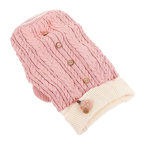 HAPINARY 1-Teilige Kleidung Für Haustiere Haustier-Outfit Hunde-Shirts Mops-Pullover Kätzchen-Kleidung Strickkleidung Hemd Jacke Hund Winterpullover Hunde-Rollkragenpullover HAPINARY 1-Teilige Kleidung Für Haustiere Haustier-Outfit Hunde-Shirts Mops-Pullover Kätzchen-Kleidung Strickkleidung Hemd Jacke Hund Winterpullover Hunde-Rollkragenpullover von HAPINARY