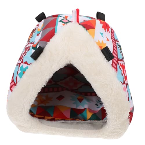 HAPINARY Wärmster Hamsternest Bett Haustierbedarf Meerschweinchen Kaninchen Winterschlafsack 22 x 22 Zoll aus hochwertiger Baumwolle HAPINARY Wärmster Hamsternest Bett Haustierbedarf Meerschweinchen Kaninchen Winterschlafsack 22 x 22 Zoll aus hochwertiger Baumwolle von HAPINARY