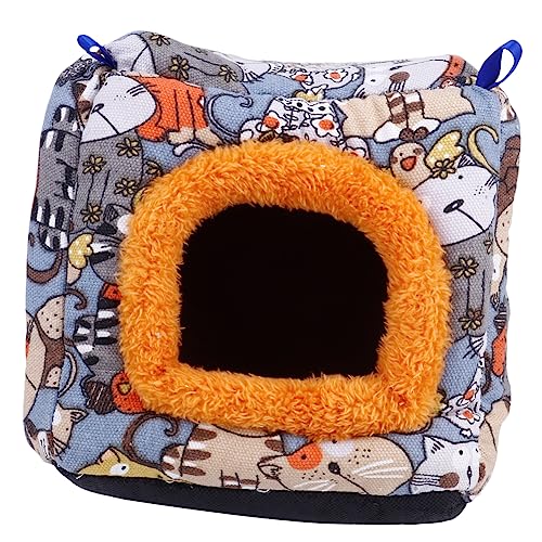 HAPINARY Haustiernest im klassischen Design abnehmbares Meerschweinchenhaus bequem und atmungsaktiv für Hamster Meerschweinchen zufällige Farbe HAPINARY Haustiernest im klassischen Design abnehmbares Meerschweinchenhaus bequem und atmungsaktiv für Hamster Meerschweinchen zufällige Farbe von HAPINARY