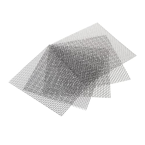 HAPINARY Stütze Für Lebende Pflanzen Im Aquarium 10 Stück Drahtgeflecht-pad Aus Edelstahl 304 Moosnetz Graspflanze Festes Netz Aquarium-Ornament 8 X 8 cm Silber von HAPINARY