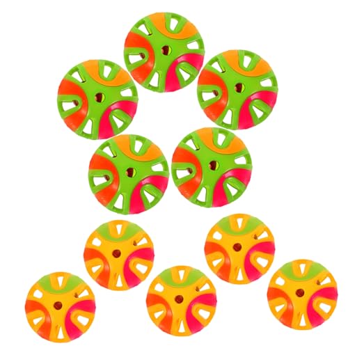 HAPINARY Katzenspielzeug Kreis 10 Stück Kürbisförmige Bälle Haustierspielzeug Glockenballspielzeug Katze Teaser Ball Spielzeug Lustig HAPINARY Katzenspielzeug Kreis 10 Stück Kürbisförmige Bälle Haustierspielzeug Glockenballspielzeug Katze Teaser Ball Spielzeug Lustig von HAPINARY