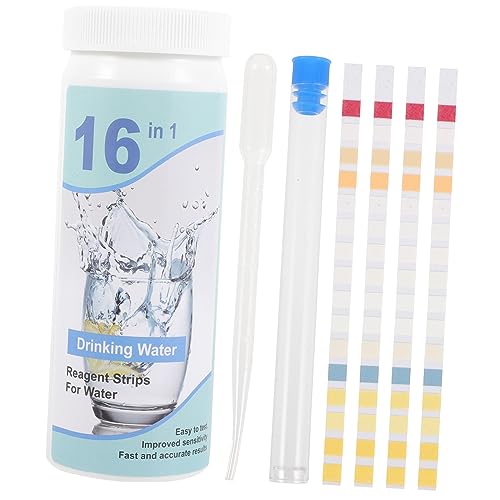 HAPINARY Wassertest-kit 100 Stück Wasserteststreifen Für Und Trinkwasser Zu Hause Teststreifen Mit Pipette HAPINARY Wassertest-kit 100 Stück Wasserteststreifen Für Und Trinkwasser Zu Hause Teststreifen Mit Pipette von HAPINARY