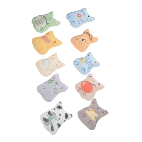 HAPINARY 10 Stück Katzenminze Spielzeug Bälle Haustier Katze Sulus Plüsch Katzenspielzeug Katze Stofftiere Kätzchen Spielzeug für Beißverhalten HAPINARY 10 Stück Katzenminze Spielzeug Bälle Haustier Katze Sulus Plüsch Katzenspielzeug Katze Stofftiere Kätzchen Spielzeug für Beißverhalten von HAPINARY
